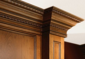 wooden crown molding