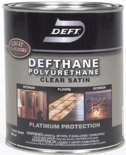 deft defthane clear polyurethane