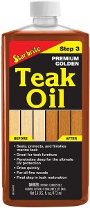 starbrite teak oil wood sealer