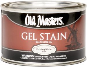 old masters gel stain finish for tables