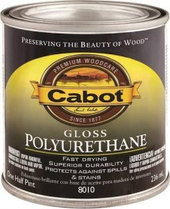 Cabot polyurethane wood finish